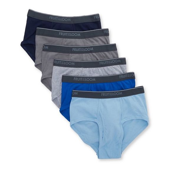 Fruit Of The Loom Big Man Assorted Brief Pack -Assorted6PBM46